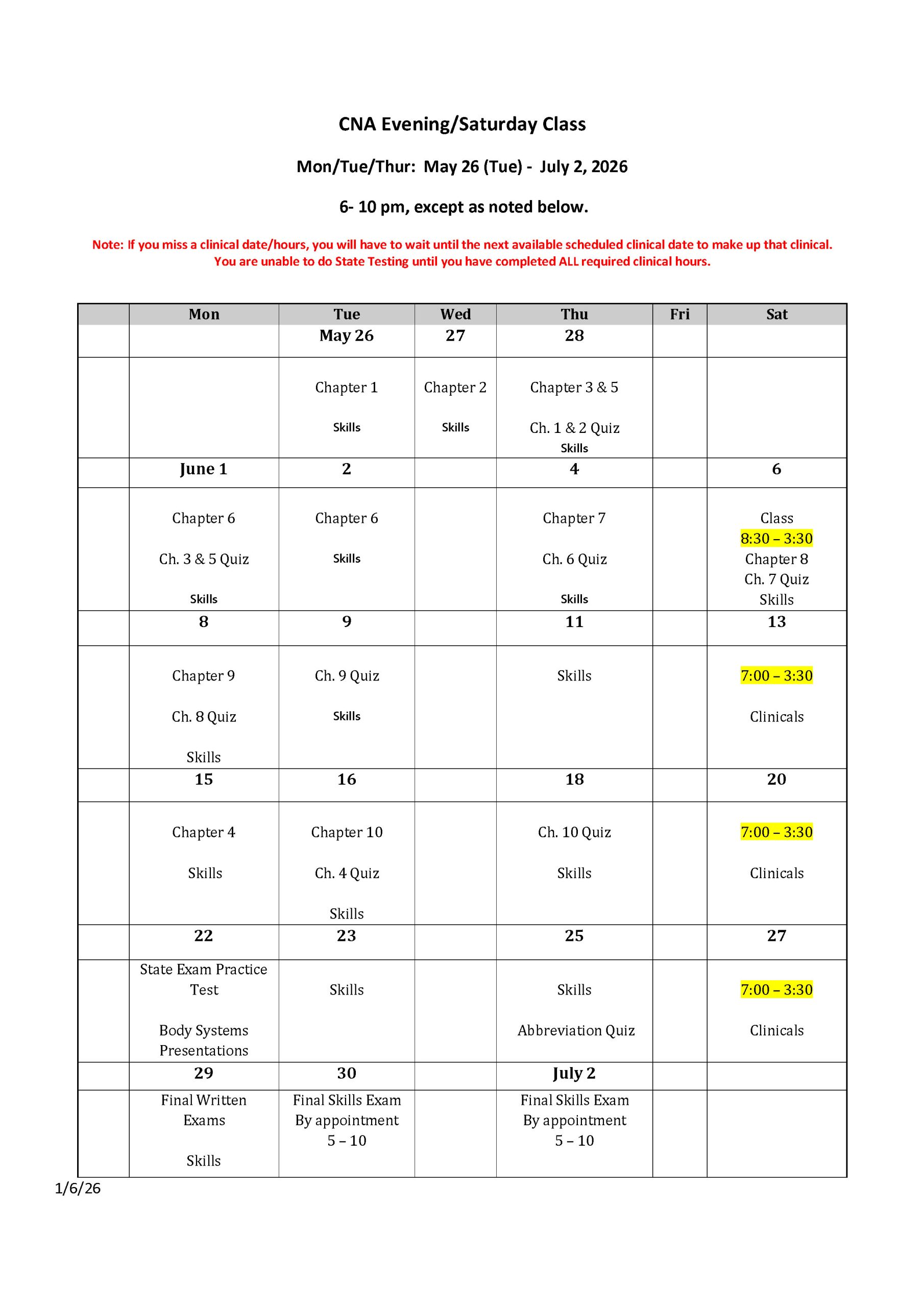 pm may 26 (tue)